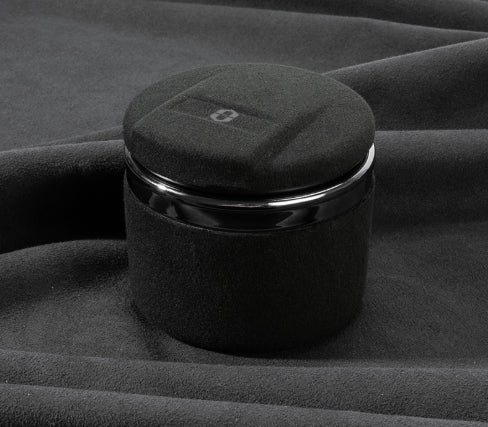 Suitable for AITO WENJIE car ashtray M5 M7 M9 car with lid anti fly ash suede interior supplies