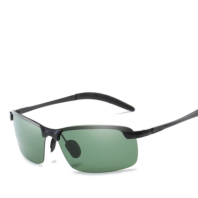 Men's Photochromic Polarized Sunglasses - Auto Darkening Lenses