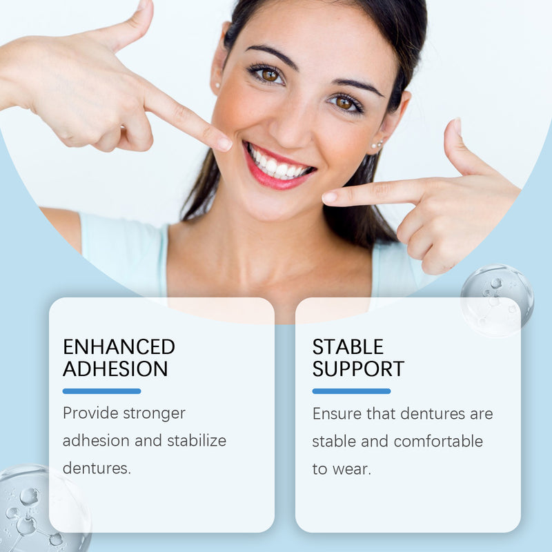 Oralhoe Solid Dental Glue Particles, Temporary Fillings Video Makeup Teeth Denture Props Dental Glue Particles