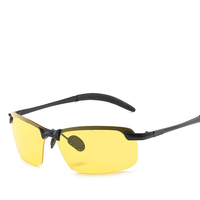 Men's Photochromic Polarized Sunglasses - Auto Darkening Lenses