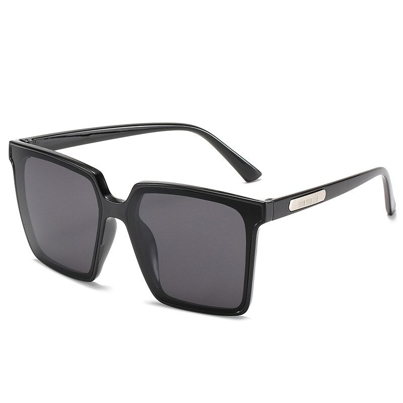 Oversized Square Sunglasses for Women | UV400 Retro Shades