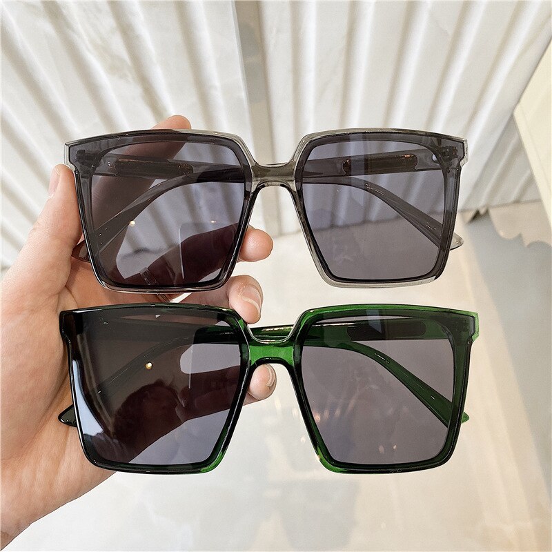Oversized Square Sunglasses for Women | UV400 Retro Shades