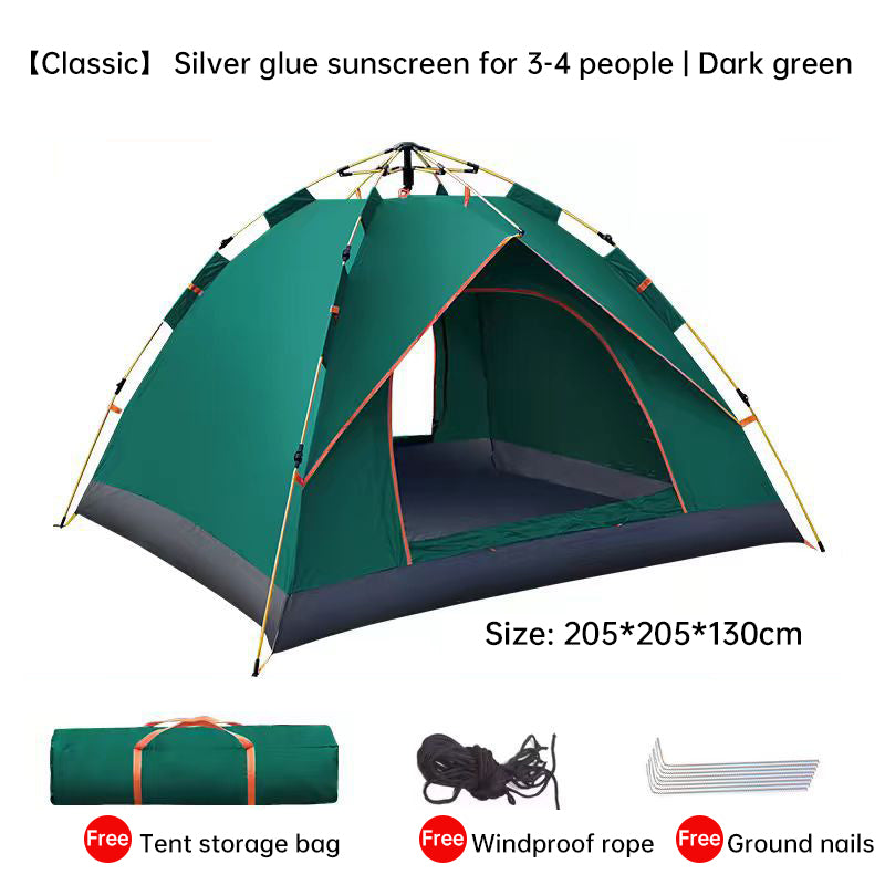 Instant Setup Family Camping Tent