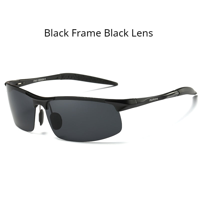 Magnesium Frame Sport Sun Glasses Driver Retro Goggles Sunglass UV400 Anti-Glare