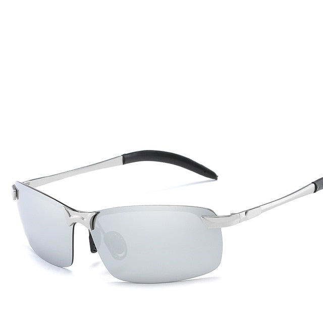 Men's Photochromic Polarized Sunglasses - Auto Darkening Lenses
