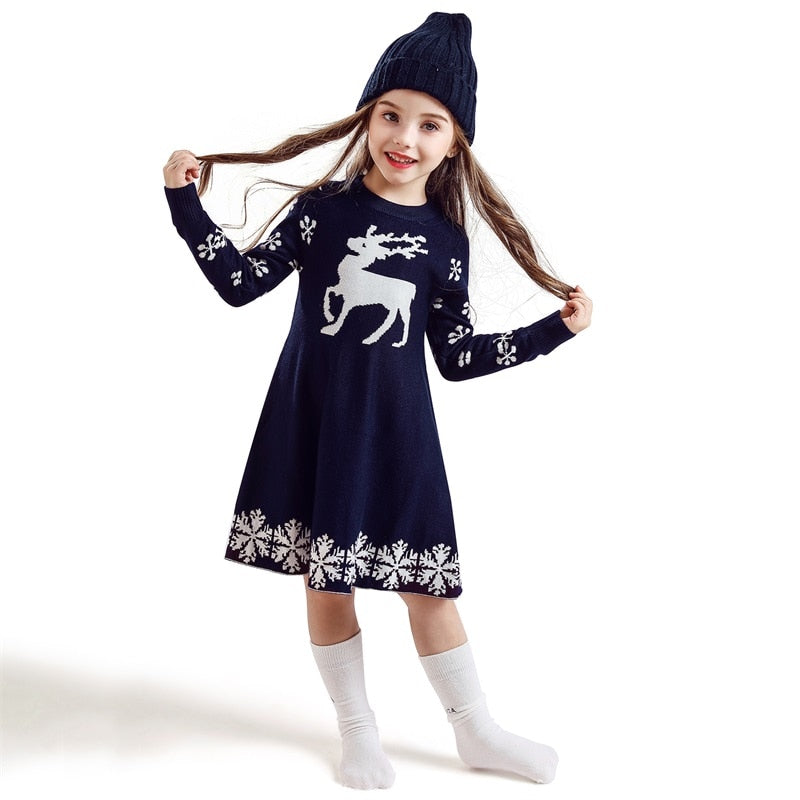 New Year Costume Princess Dress Kids Christmas Clothes Vestidos