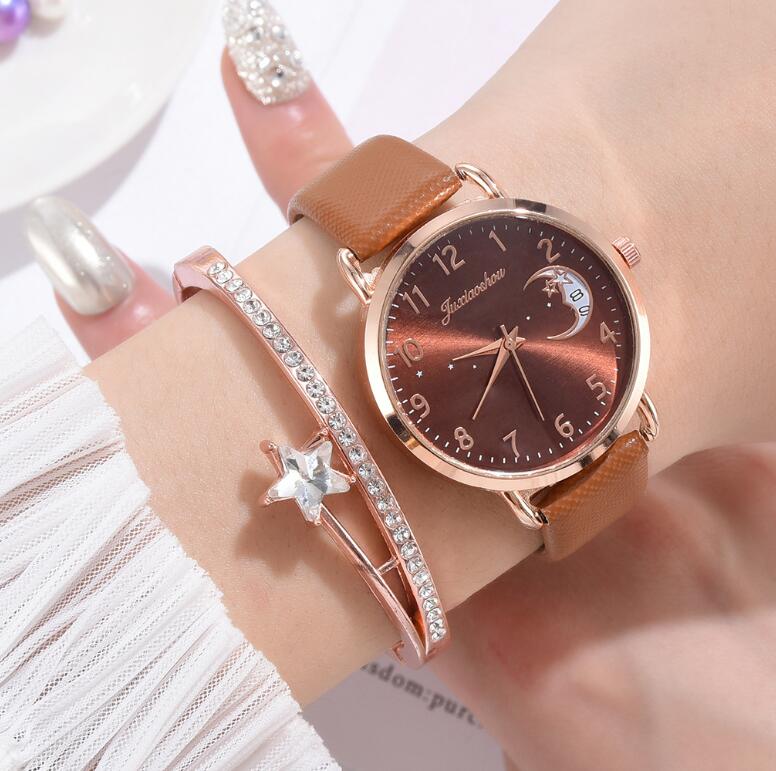 Women's Luxury Leather Band Watches Watch