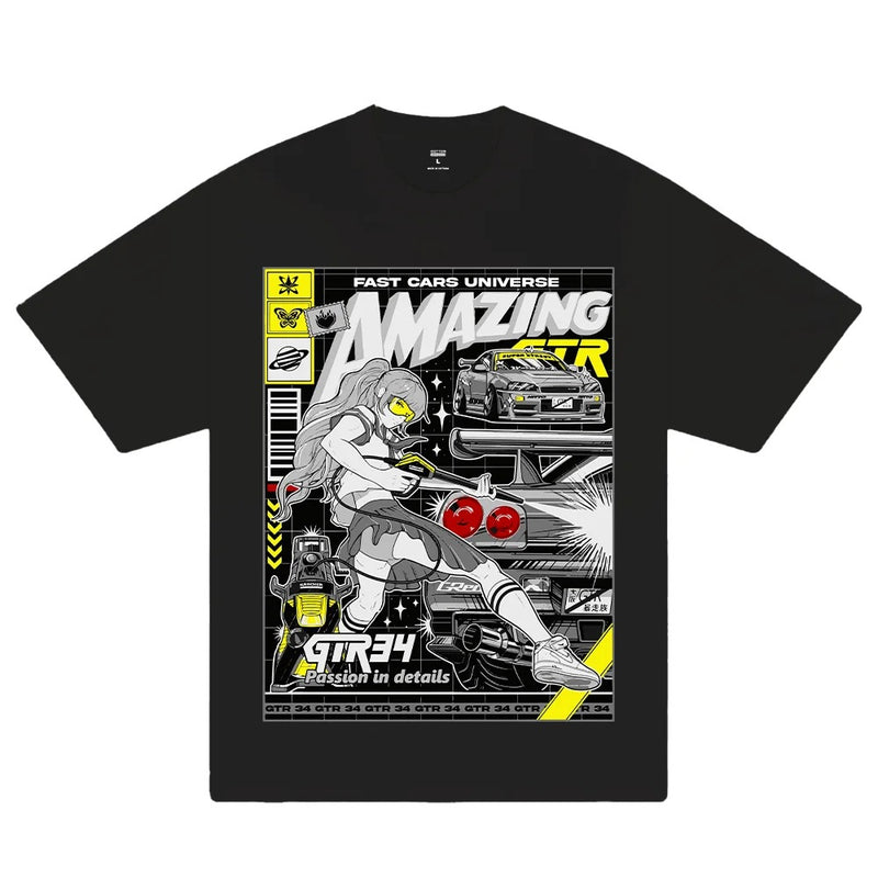 Women T-thirts New ndy Need Money for Porsche Print T-s
