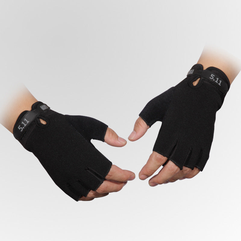 Nylon Cycling Gloves – Non-Slip Half-Finger (All-Season)