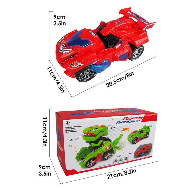 3-in-1 Dinosaur Transforming Car