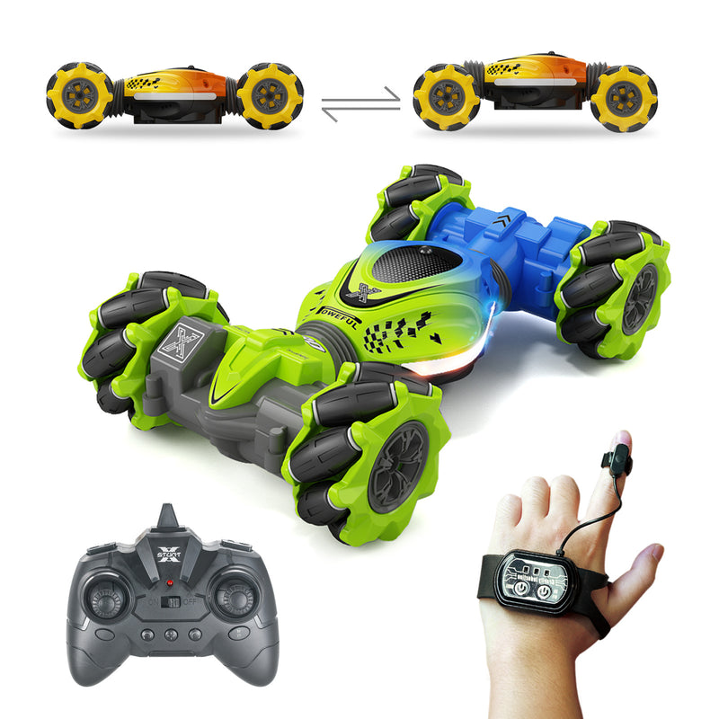 Mini Gesture Twist Car Transform Car Watch Remote Control