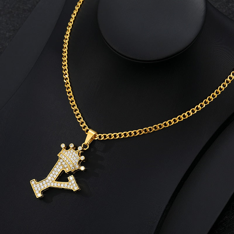 Alpha Crown Necklace