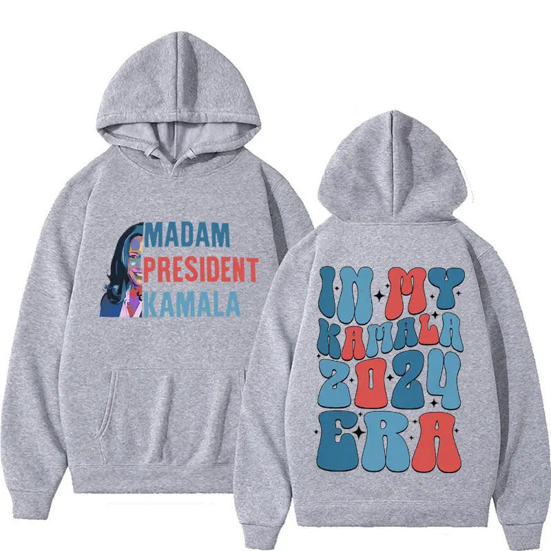 Madam President Kamala Harris Era  Hoodie Men Hoodies