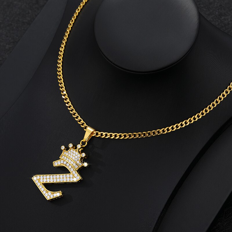 Alpha Crown Necklace