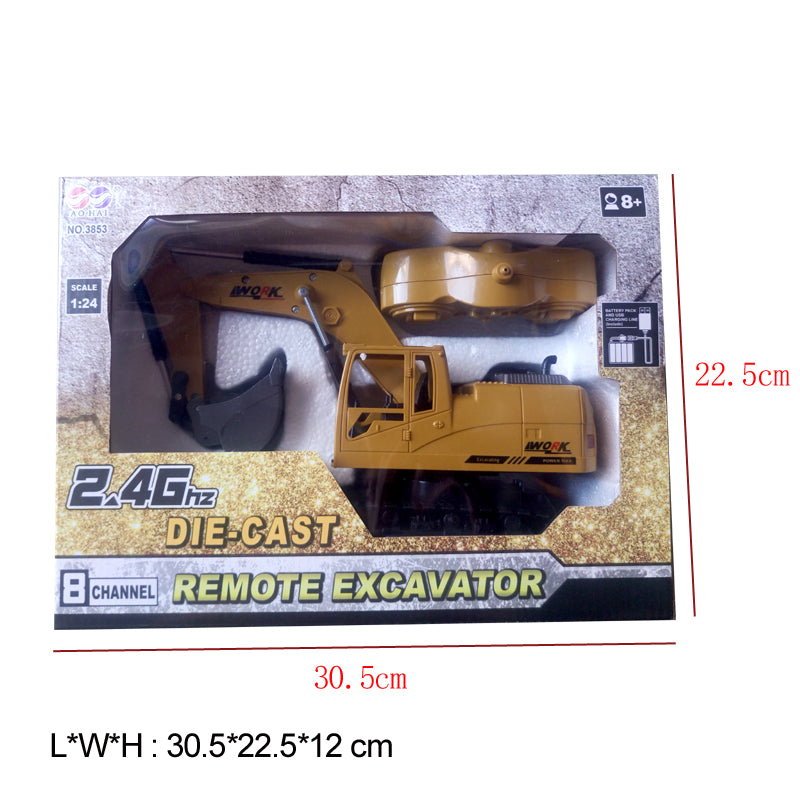 Boys Remote Control Excavator