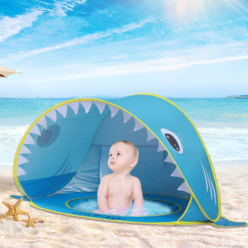 Automatic Pop-Up Beach Tent for Kids