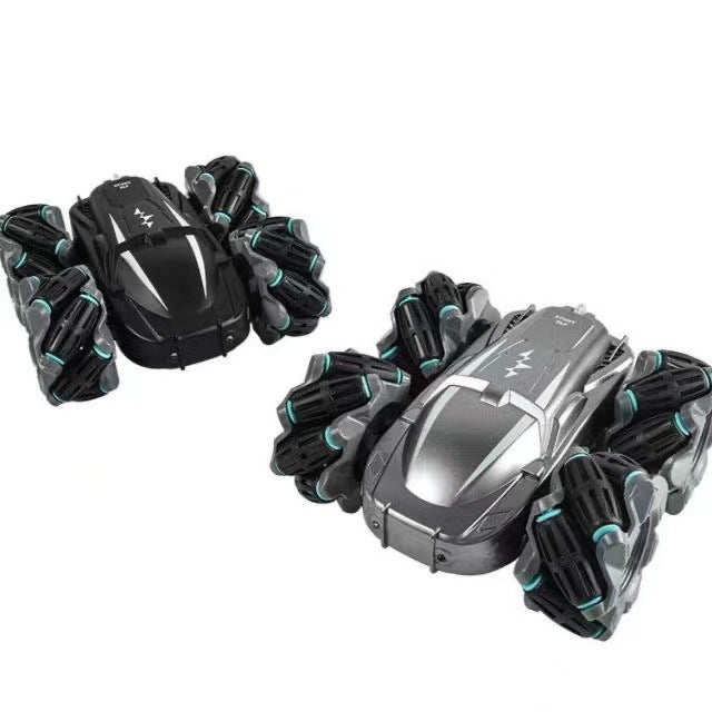 Remote Control Flip Stunt Car Large Charging Tipper