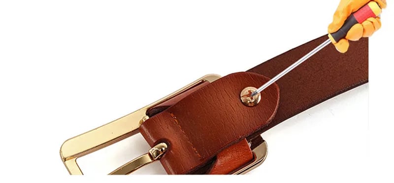 Men’s Slim Casual Belt – Minimalist Narrow Waist Belt