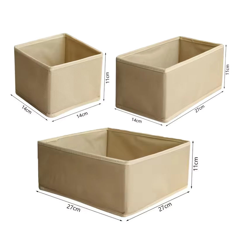 Dresser Drawer Organizers – Fabric Bins & Dividers: For Closet Storage, Clothing, Socks, Underwear