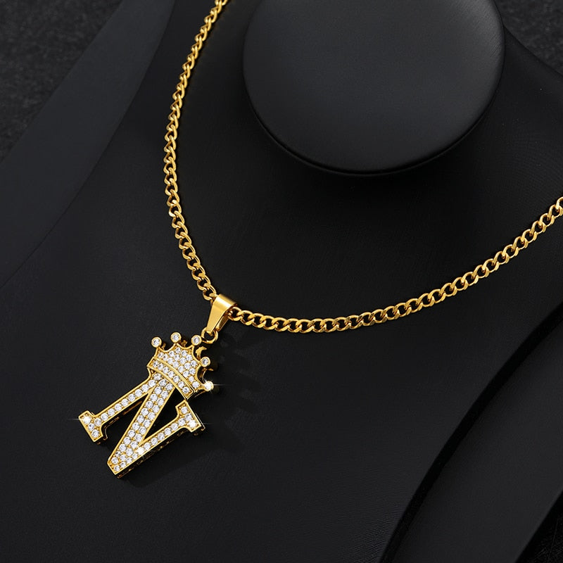 Alpha Crown Necklace