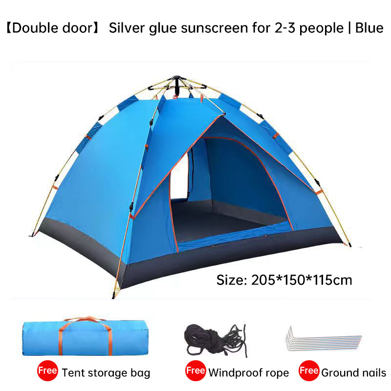 Instant Setup Family Camping Tent