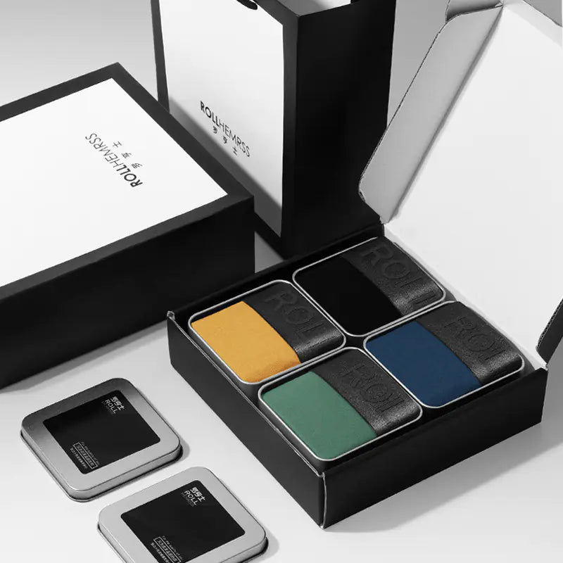 Men's Cotton Boxer Shorts - Breathable and Comfortable