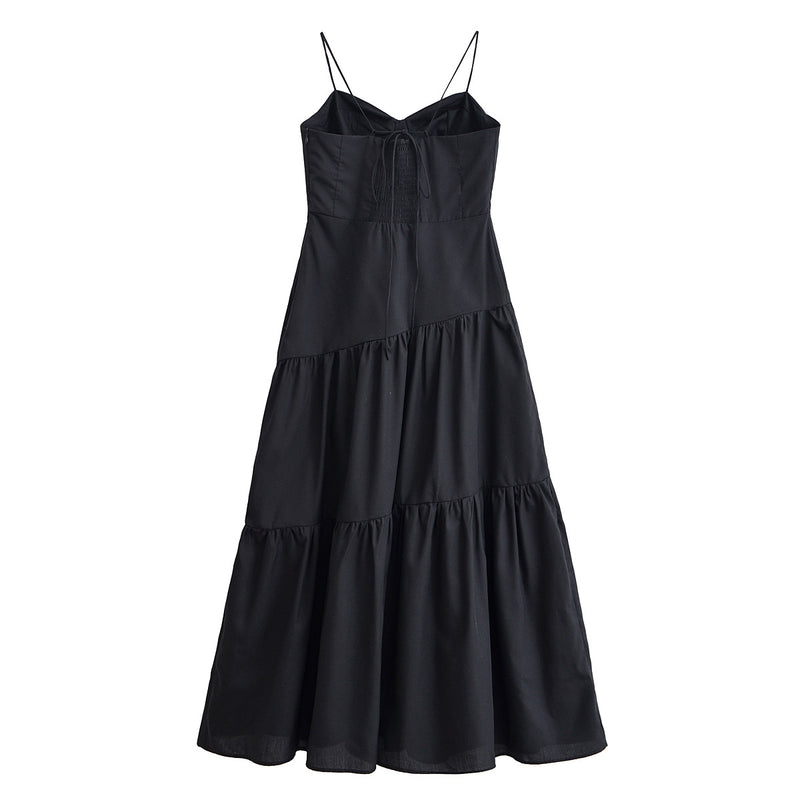 Fashion backless tight corset style dress for women
