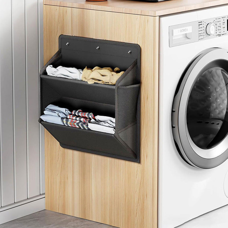 RV shoe storage (adhesive), over-door rack with deep pockets – for motorhomes, narrow wardrobes, 1 piece