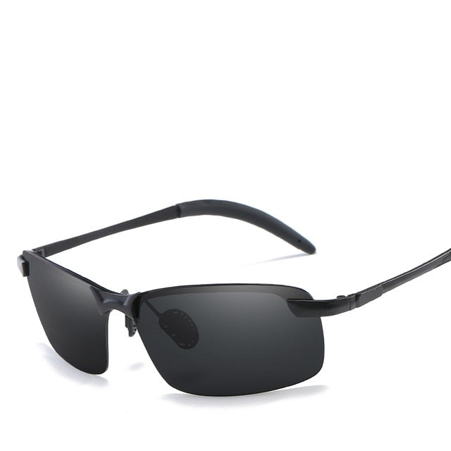 Men's Photochromic Polarized Sunglasses - Auto Darkening Lenses