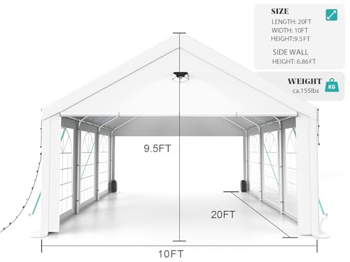Sannwsg 10x20FT Party Tent