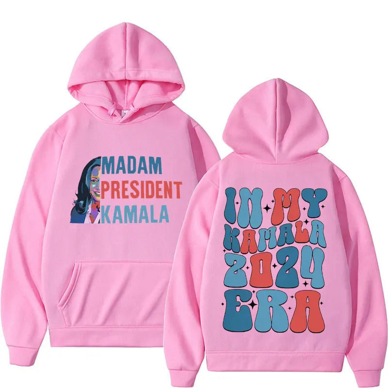 Madam President Kamala Harris Era  Hoodie Men Hoodies