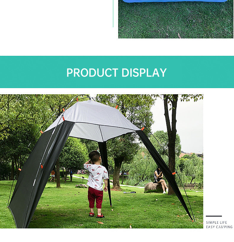 Instant UV Protection Beach Tent