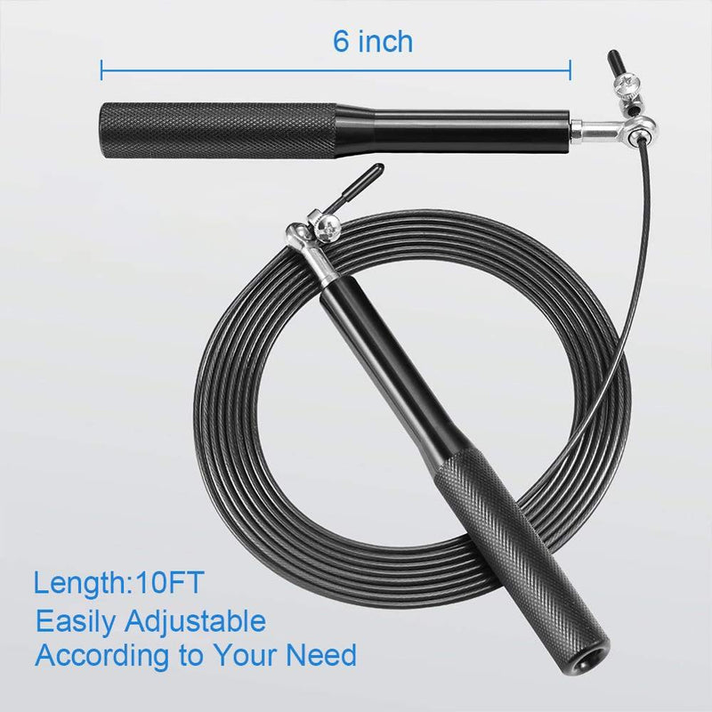 Speed Skipping Rope – Adjustable Fitness Jump Rope