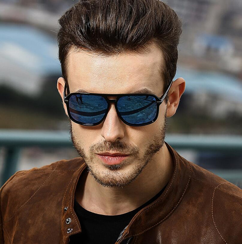 Brand Designer Retro HD Driver Sunglass For Men