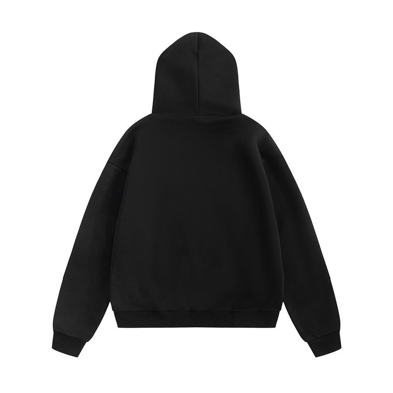 Sports style hooded sweatshirt for men and women