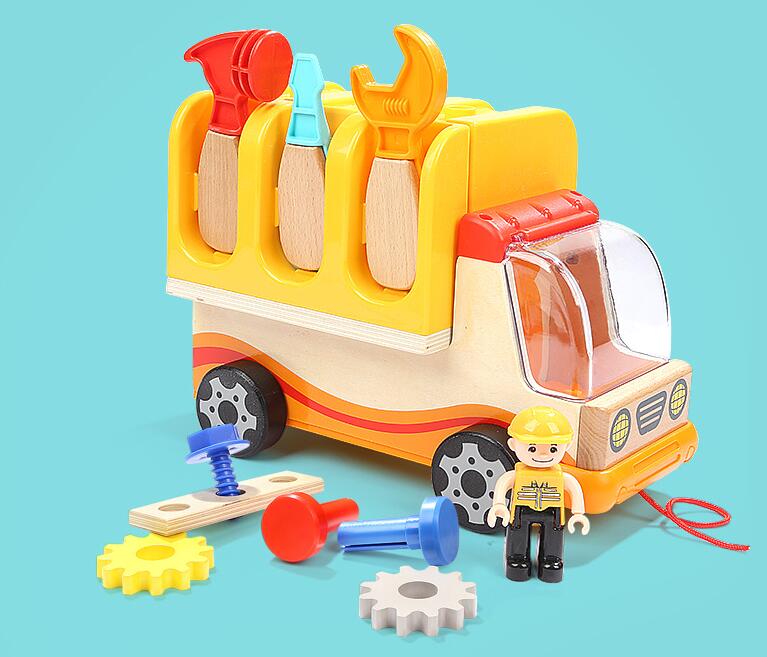 Early Learning Education  Toy Car Plane Train Tract Truck