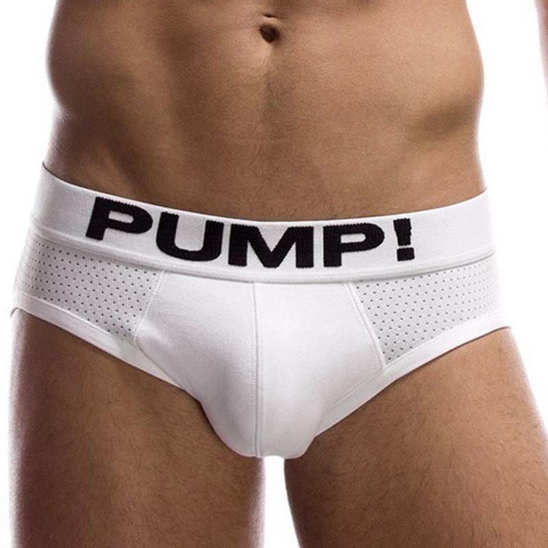 PUMP! Men's Mesh Briefs - Breathable Sport Underwear
