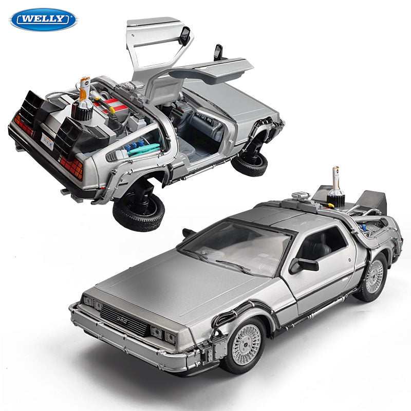 DMC-12 Time Machine Metal Toy Car