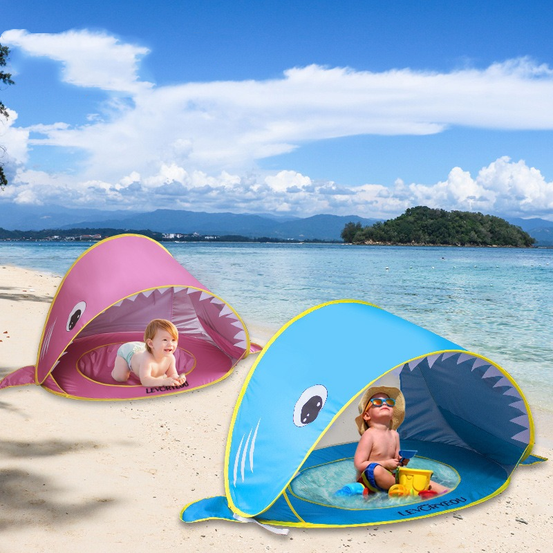 Automatic Pop-Up Beach Tent for Kids