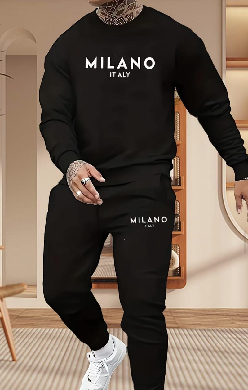 International Cross-border Hooded Sweatshirt and Sweatpants Set for Men and Women