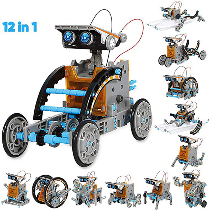12-in-1 Solar Robot Kit
