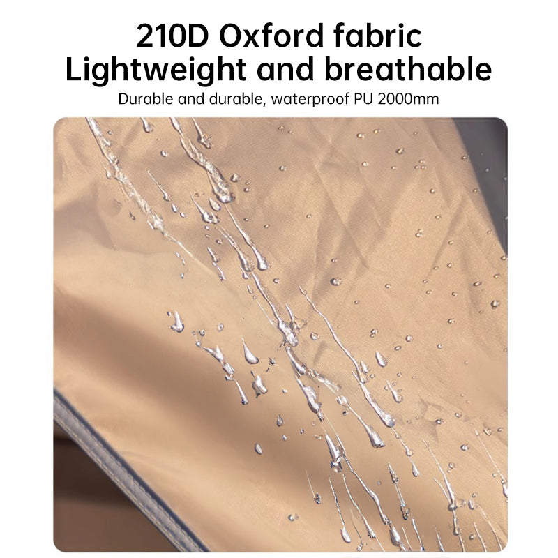 Outdoor 3-4 person one-touch quick-set tent UV-resistant