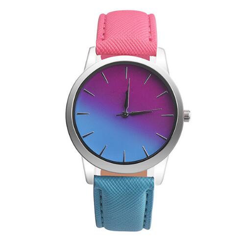 Gradient Rainbow Ladies Bracelet Watches