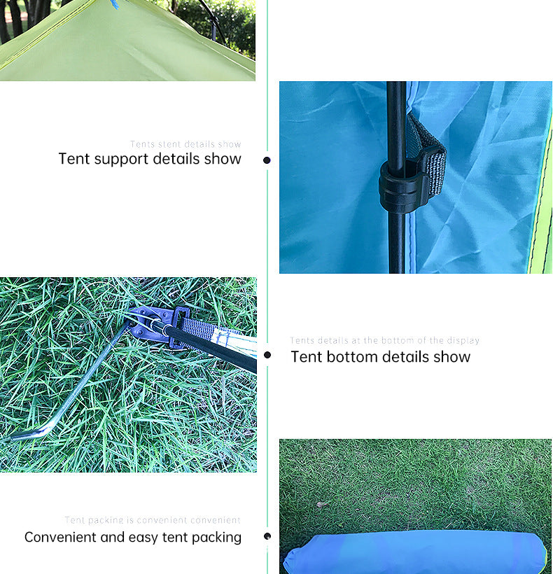 Instant UV Protection Beach Tent
