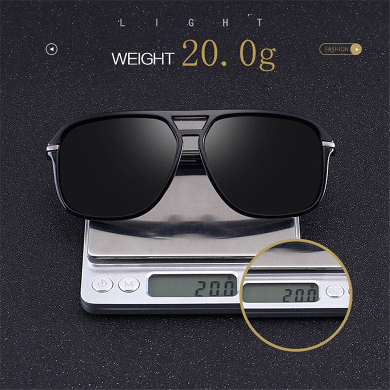 Brand Designer Retro HD Driver Sunglass For Men
