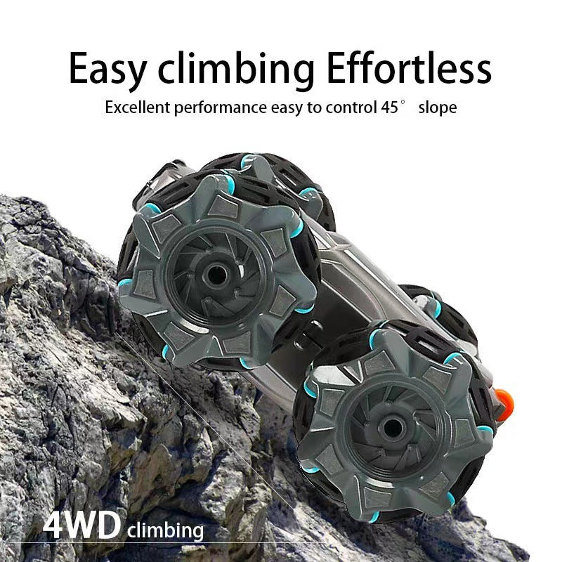 Remote Control Flip Stunt Car Large Charging Tipper