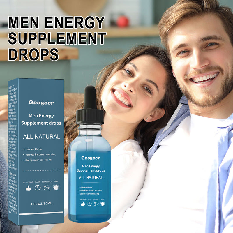 Googeer Men's Enhancement Drops- Men's Energy Supplement