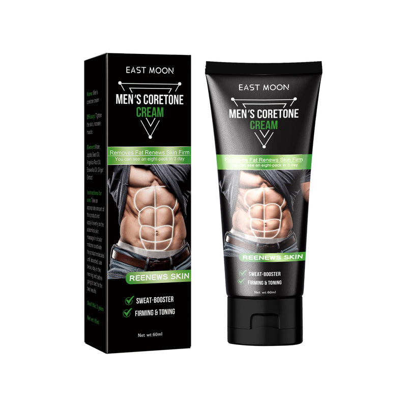East Moon Men's Abdominal Cream - Fat Burning & Firming Gel
