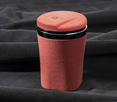 Suitable for AITO WENJIE car ashtray M5 M7 M9 car with lid anti fly ash suede interior supplies