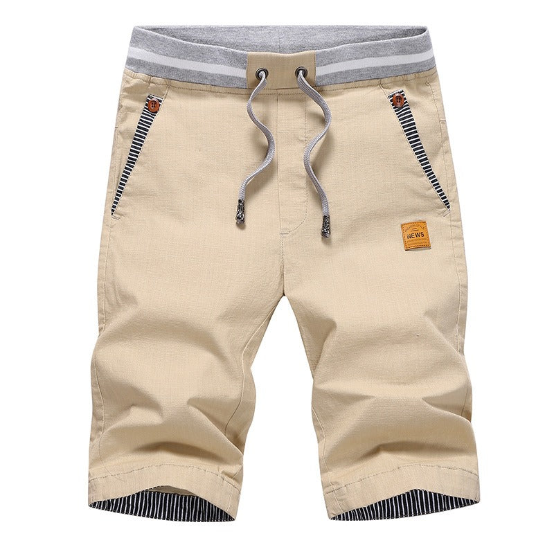 Men’s Casual Cotton Beach Pants – Breathable Summer Outdoor Wear